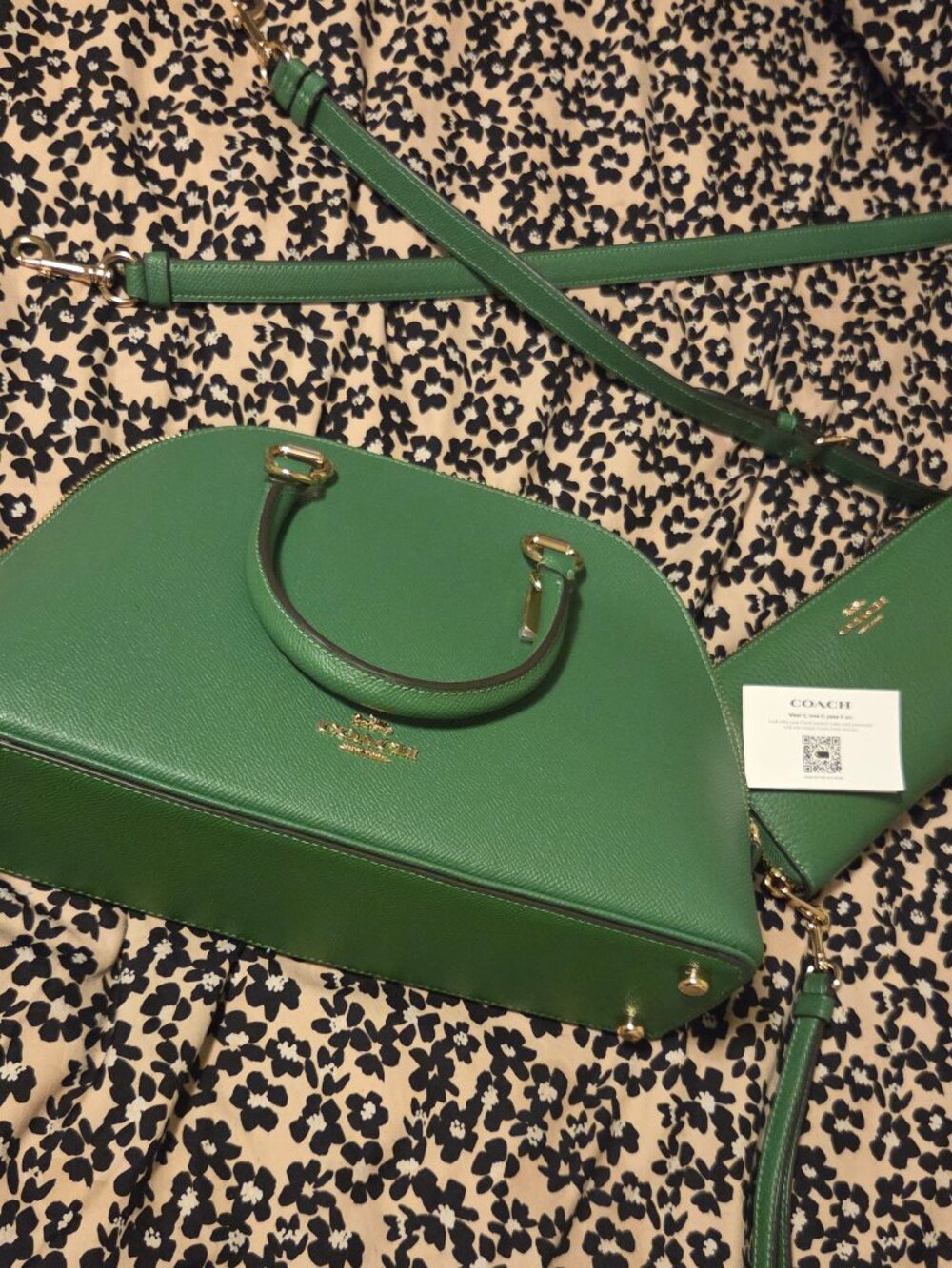 Coach Bowling Bag w/ wallet